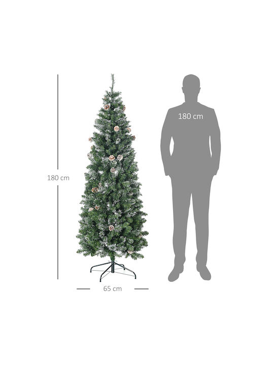 Weihnachtsbaum mit Zapfen 180cm mit 618 Zweige