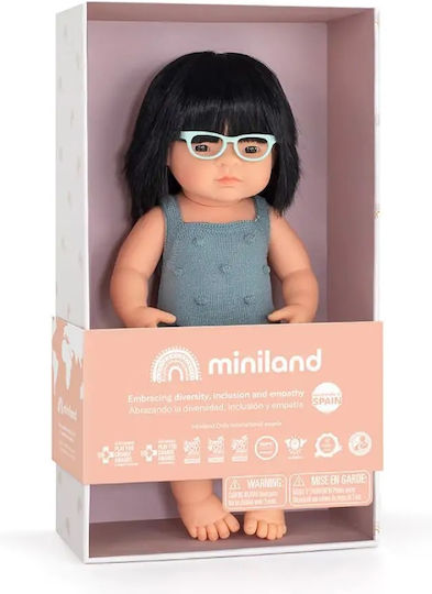 Miniland Păpușă Bebe Asian 38 cm