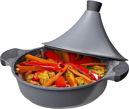 Cheffinger Γάστρα Στρογγυλή από Αλουμίνιο 28x28cm 4lt