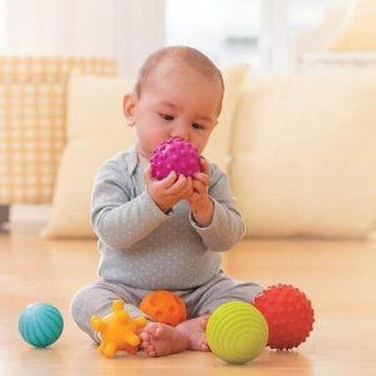 Infantino Μπάλα Textured Multi Ball Set για 6+ Μηνών
