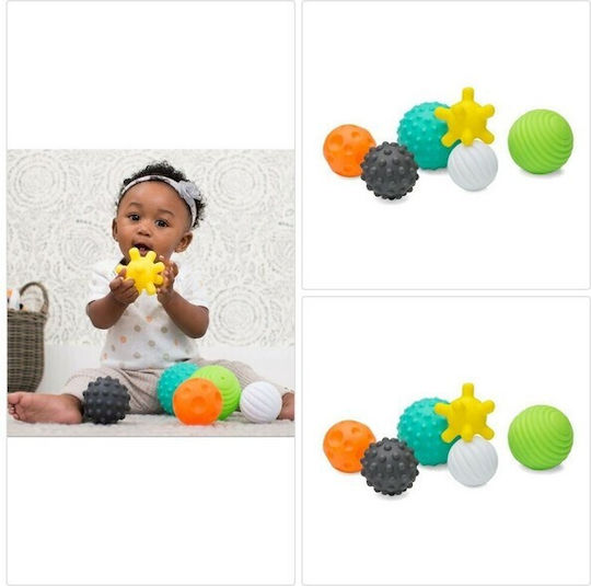 Infantino Μπάλα Textured Multi Ball Set για 6+ Μηνών