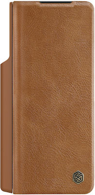 Nillkin Qin Book Synthetic Leather Brown (Galaxy Z Fold5)