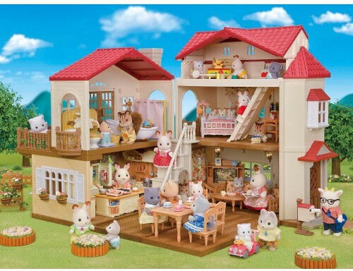 Epoch Toys Red Roof Country Home Secret Attic Playroom Sylvanian Families 5708