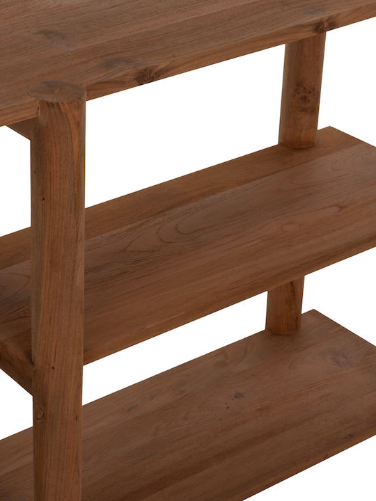 Kutai Κονσόλα από Μασίφ Ξύλο Φυσικό Rustic Μ120xΠ30xΥ80εκ.