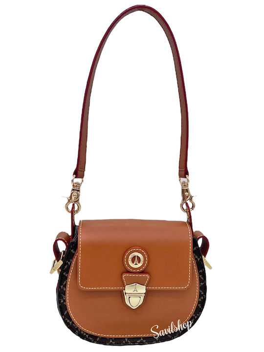 La tour Eiffel Women's Bag Shoulder Brown