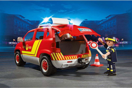 Playmobil City Action Chief Fire Officer Vehicle With Beacon And Siren for 5-10 years old