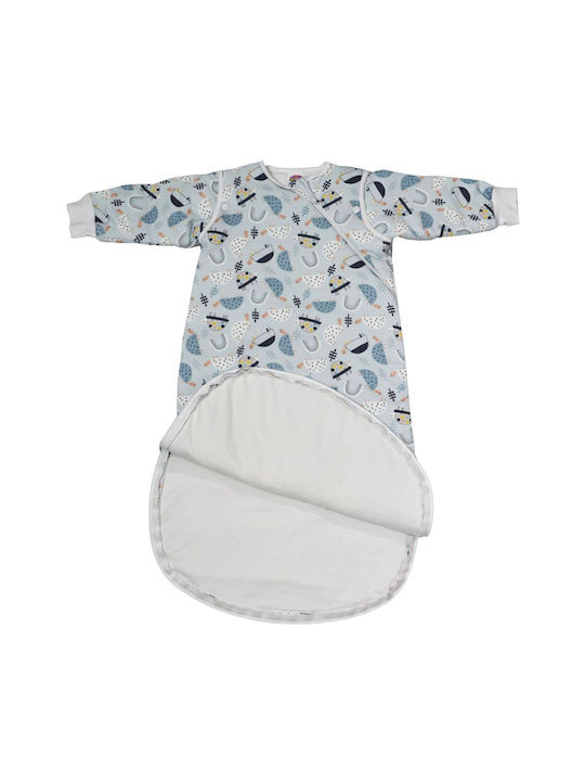 Tender Winter Schlafsack Eco Turtle 2.5 Tog Sky Blue mit abnehmbaren Ärmeln