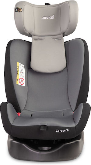 Caretero Mokki Καθισματάκι Αυτοκινήτου με Isofix Γκρι 0-36 kg