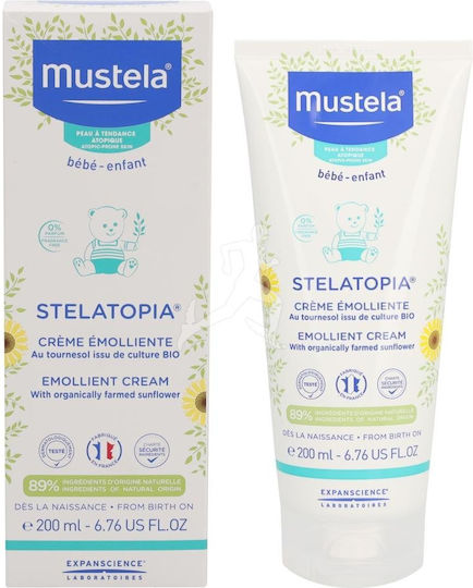Mustela Stelatopia Emollient Cream Cream for Hydration 200ml