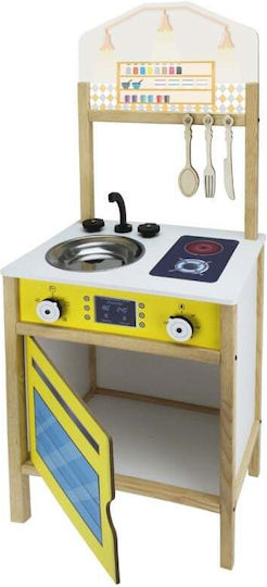 Zita Toys Kids Kitchen made of Wood for 3+ Years Old