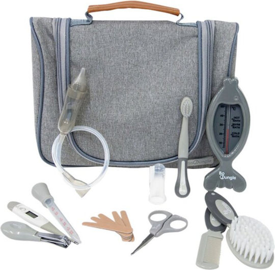 Bo Jungle Baby Care Set Gray 15 Pieces