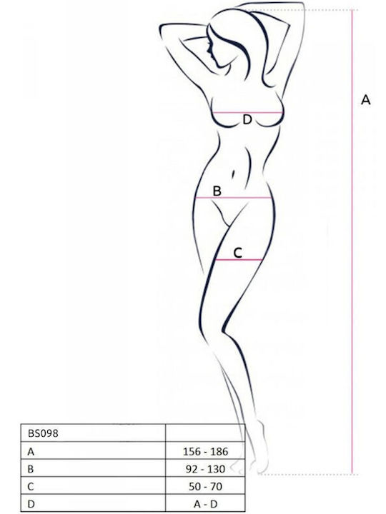 Passion Sexy Bodystockings Weiß