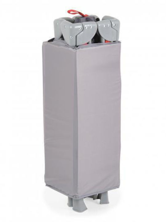 Moni Next Level Playpen 2 Levels with Mattress Gray 125x65cm