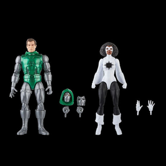 Action Figure Captain Marvel vs Doctor Doom Marvel Legends for 4+ Years 15cm.