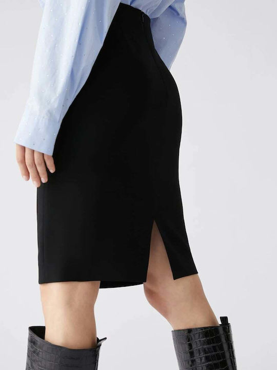 Pennyblack High Waist Midi Skirt in Black color