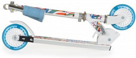 Moni Kinderroller Klappbar Magic Mania 2-Rad Für 3+ Jahre Blau