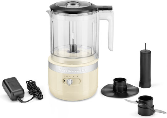 Kitchenaid Multifunctional Food Processor 240W with Pot 1.18lt Beige