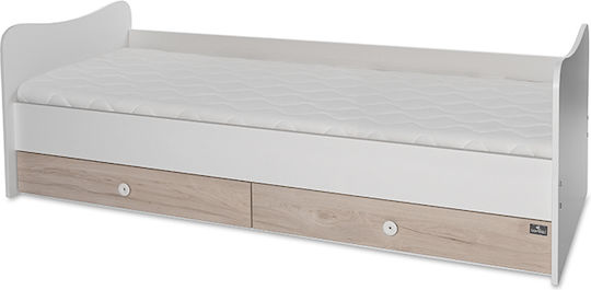 Lorelli Πολυμορφική Κούνια Minimax White/Light Oak New