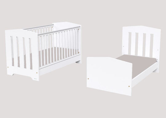 Casababy Πολυμορφική Κούνια Art White-Grey
