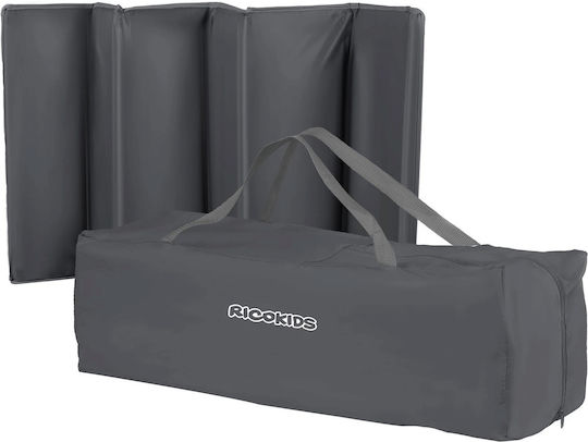 Ricokids RK-242 Loc de joacă cu Schimbător & Saltea Gri 125x65cm