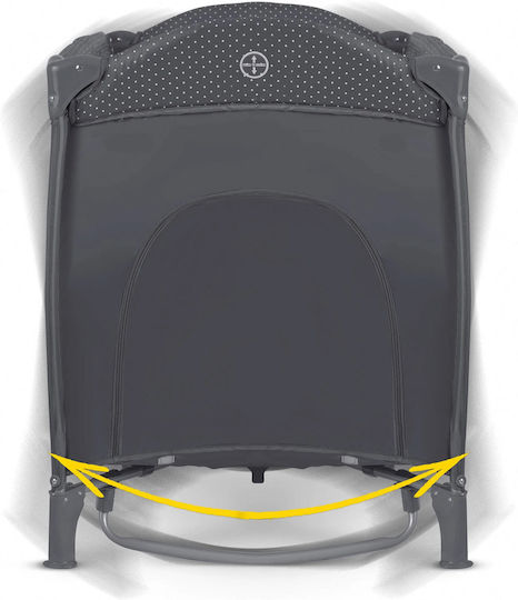 Ricokids RK-242 Loc de joacă cu Schimbător & Saltea Gri 125x65cm