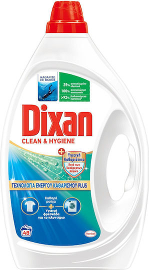 Dixan Gel Перилен препарат за дрехи 2.16lt (48 Мерителни чаши)