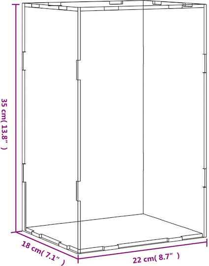 vidaXL Σταντ Προβολής Προϊόντων Π22xΒ18xΥ35cm