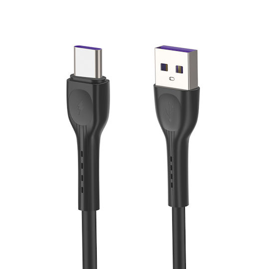 Leewello Încărcător cu Port USB-A și Cablu USB-C 20W Negruς (Lw-152)