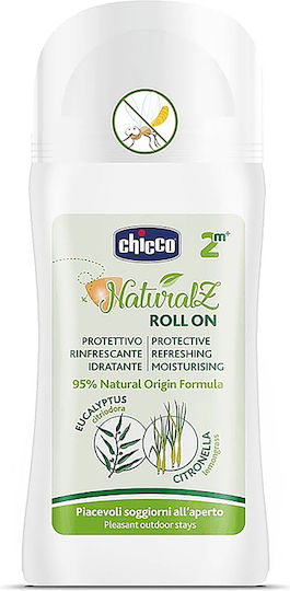 Chicco Naturalz Εντομοαπωθητικό Roll On/Stick Κατάλληλο για Παιδιά 60ml