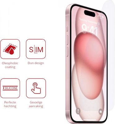 Rosso Ultra Clear Screen Protector 2τμχ (iPhone 15)