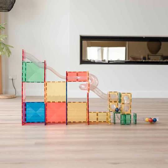 Connetix Magnetisches Bauspielzeug Connetix Tiles für Kinder ab 3+ Jahre alt Jahren