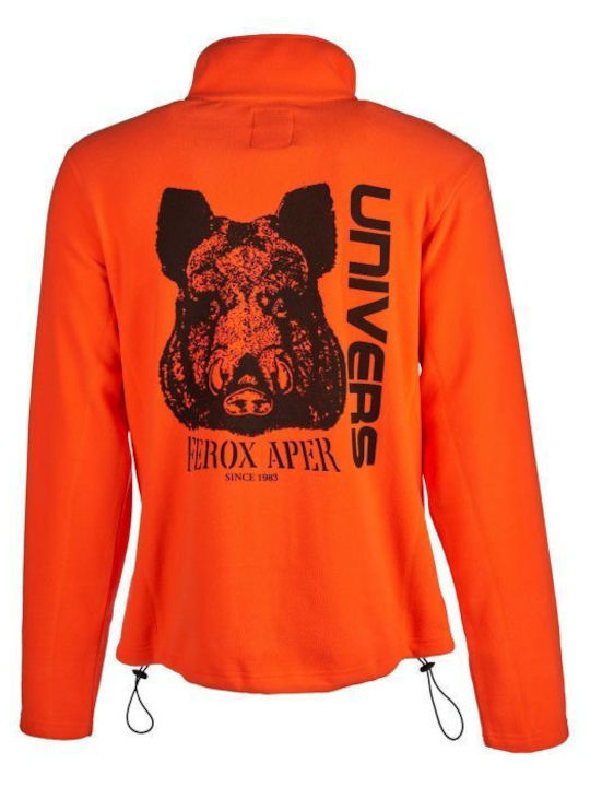 Univers Wild Boar Κυνηγετική Ζακέτα Fleece Πορτοκαλί