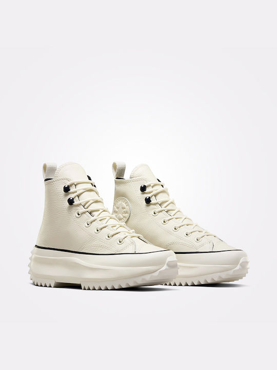 Run Star Hike Flatforms Boots Beige
