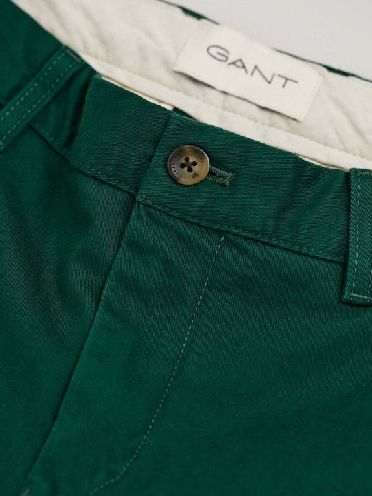 Παντελόνι Chino σε Slim Εφαρμογή Πράσινο