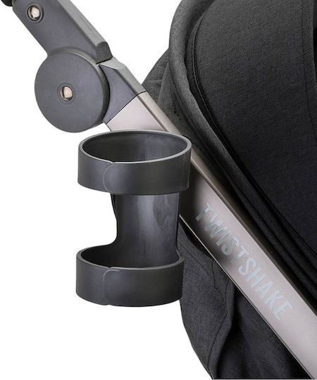 Twistshake Vitrine Kinderwagen Schwarz