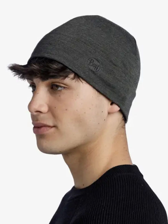 Beanie Unisex Σκούφος Πλεκτός σε Χακί χρώμα