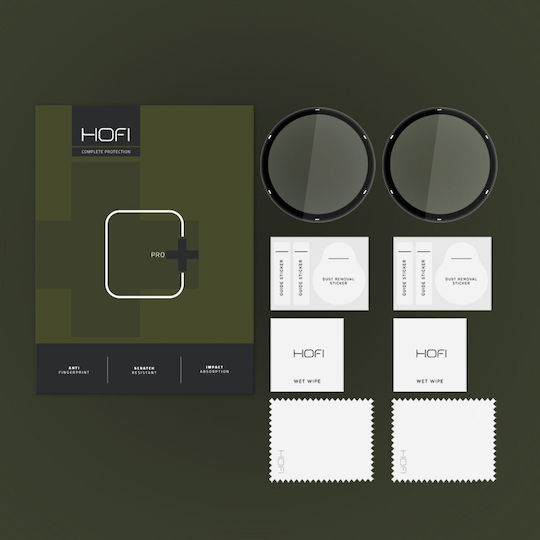 Hofi Hybrid Pro+ 2-pack Vollflächig gehärtetes Glas für das Garmin Vivoactive 5 2Stück
