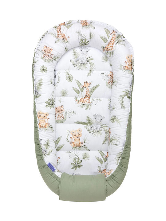 Jukki Cocoon Baby Nest Savanna Fun 100x55cm