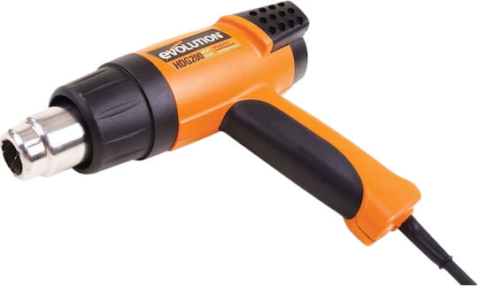 Evolution HDG 200 Pistol termic cu control de temperatură până la 630°C