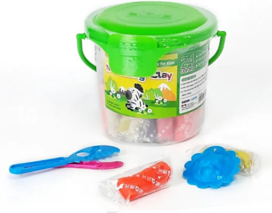 M&G Knete Spiel-Set Für Kinder Ab 3 Jahren 24 Farben pro Verpackung 1 Dose