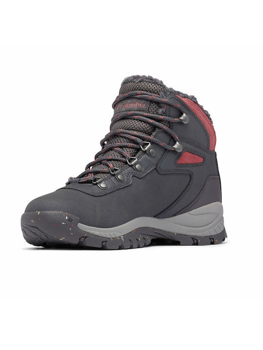 Columbia Newton Ridge Ii Omni-heat Women's Hiking Shoes Waterproof Gray