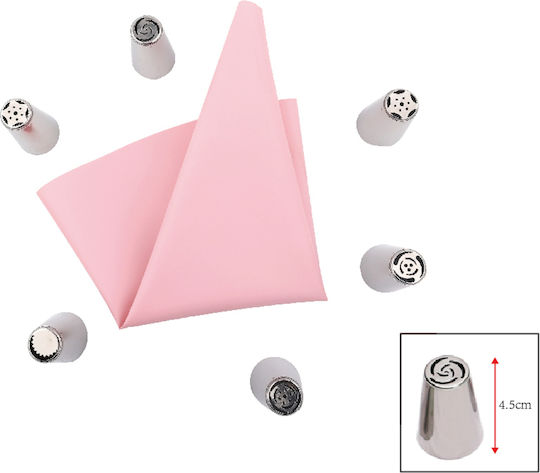 Tpster Set Pungi De Patiserie Metalic 31854