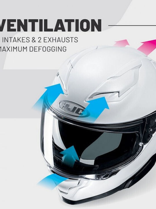HJC F71 Κράνος Μηχανής Full Face ECE 22.06 με Sunvisor
