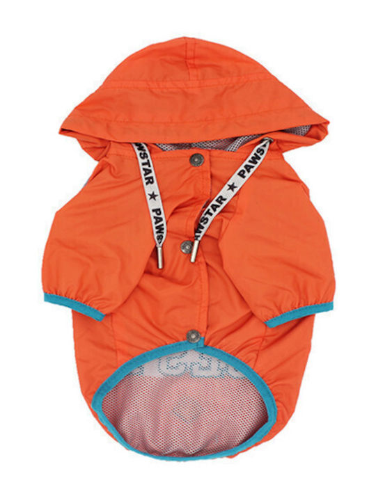 Glee Ormi Orange Waterproof Dog Coat with 43cm Back Length 215182XL