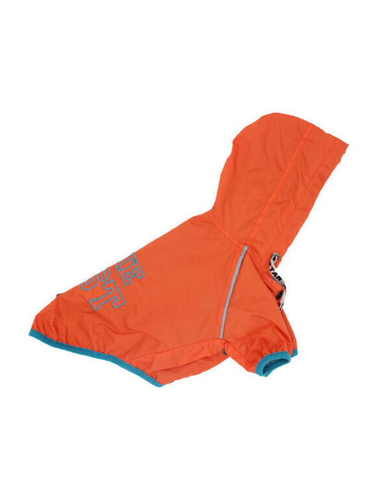Glee Ormi Orange Waterproof Dog Coat with 43cm Back Length 215182XL