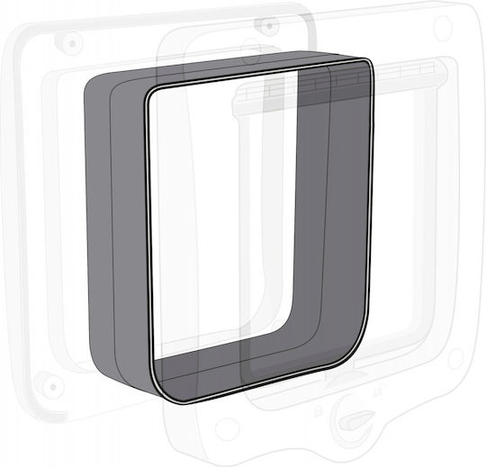 Trixie Additional Tunnel for 2022385 18x20cm made of Plastic in Gray Color 18 x 20cm