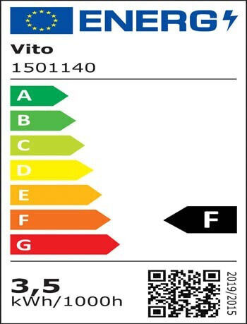 Vito Λάμπα LED για Ντουί GU5.3 και Σχήμα MR16 Θερμό Λευκό 288lm