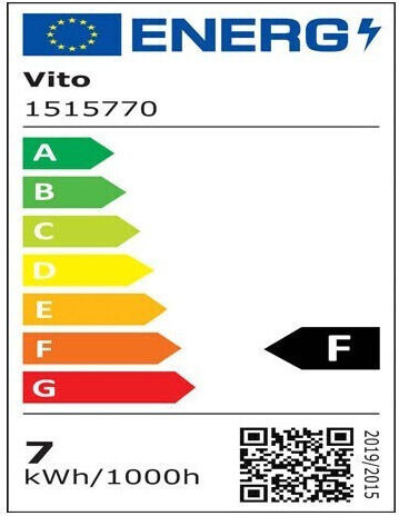 Vito Λάμπα LED 6.5W για Ντουί GU5.3 και Σχήμα MR16 Θερμό Λευκό 513lm