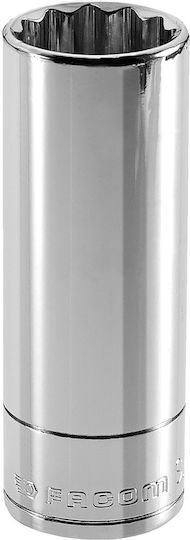 Facom Nuss Mehrzahn Spritzfilter Wasserhahn mit Vierkant-Antrieb 1/2" Durchmesser 29mm 1Stück