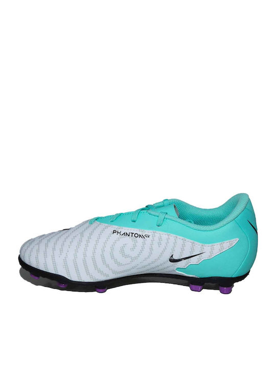 Nike Phantom Gx Club FG/MG Παιδικά Ποδοσφαιρικά Παπούτσια με Τάπες Τιρκουάζ